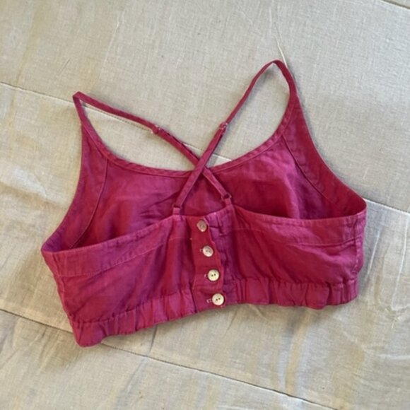 100% Linen Summer Co-ord Set — Skirt AND Crop Top - Picture 3 of 13